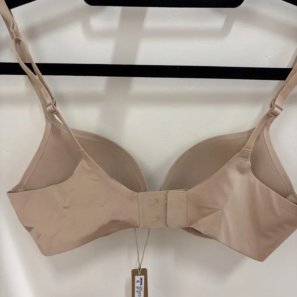 SKIMS‎ Ultimate Push Up Plunge Bra Mica 32C BR-UWR-1881 NWT